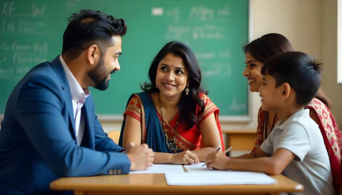 Parent-Teacher Interaction and Student Progress Review